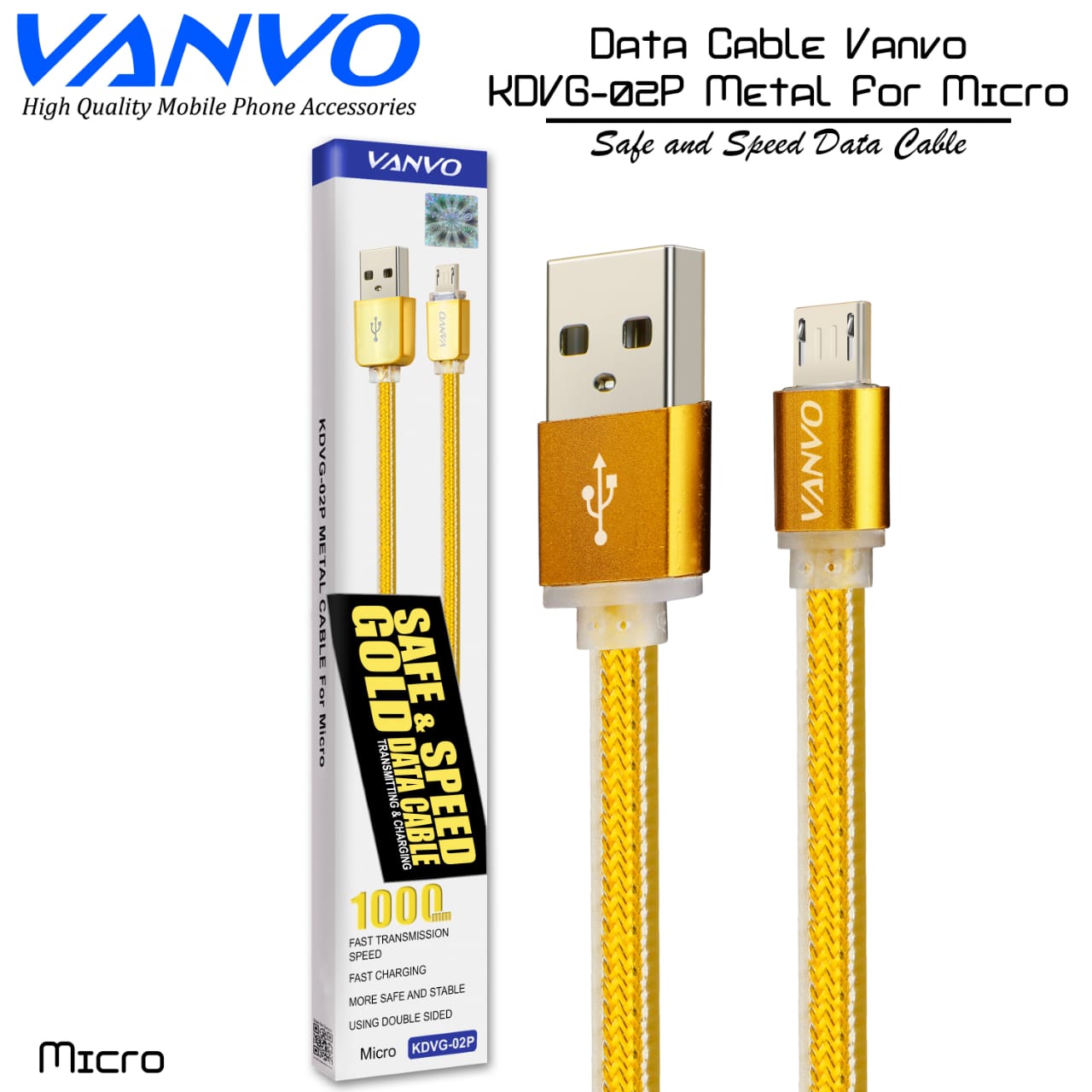 KABEL VANVO KDVG-02P MICRO